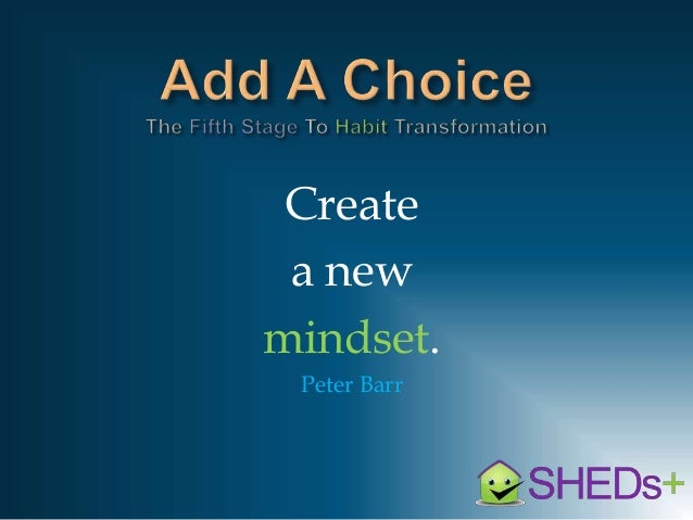 7 Stages to SHEDs Mastery