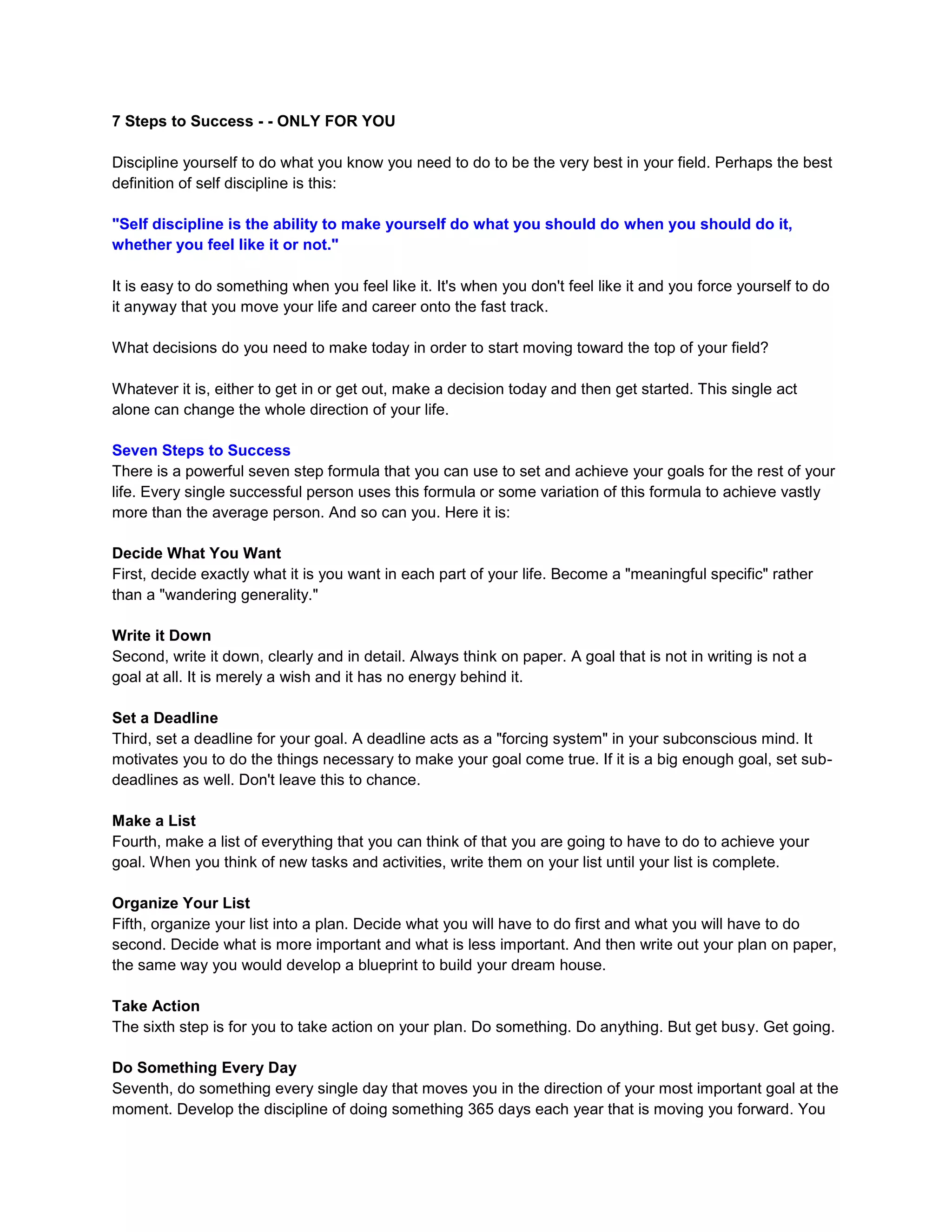 Functional Region: 7 Steps To Success - 5i9if62