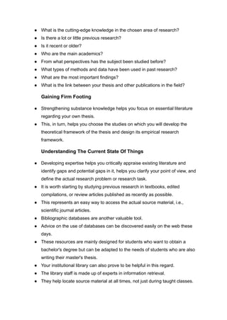 Step-by-Step Guide to Write a Thesis Dissertation by United Innovator | PDF
