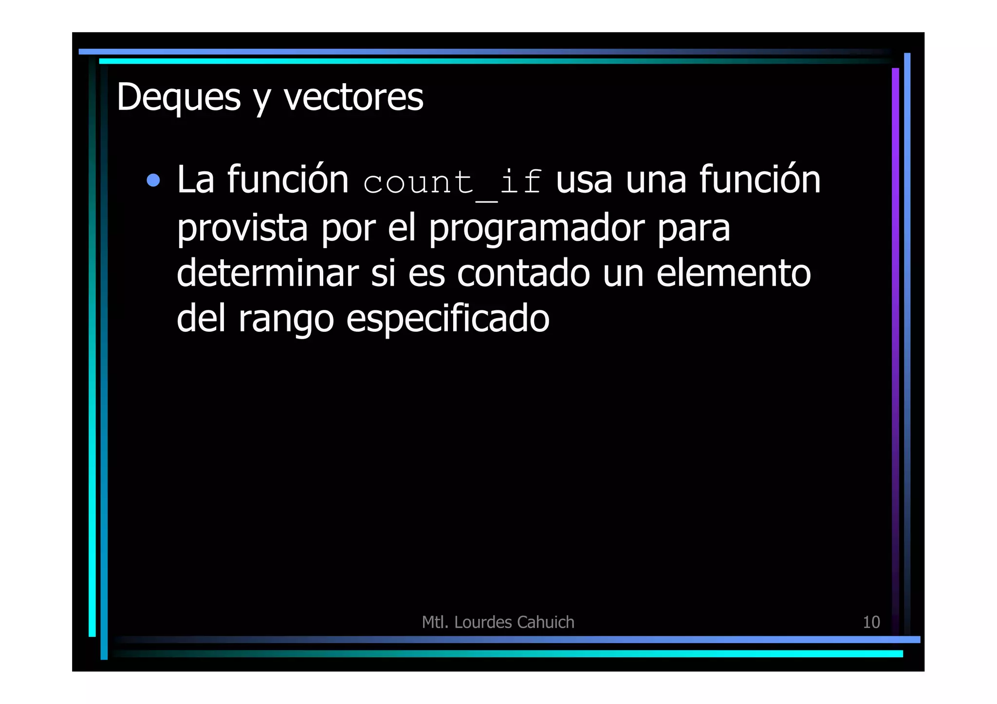 7 Stl Y Los Contenedores Basicos 3 Parte