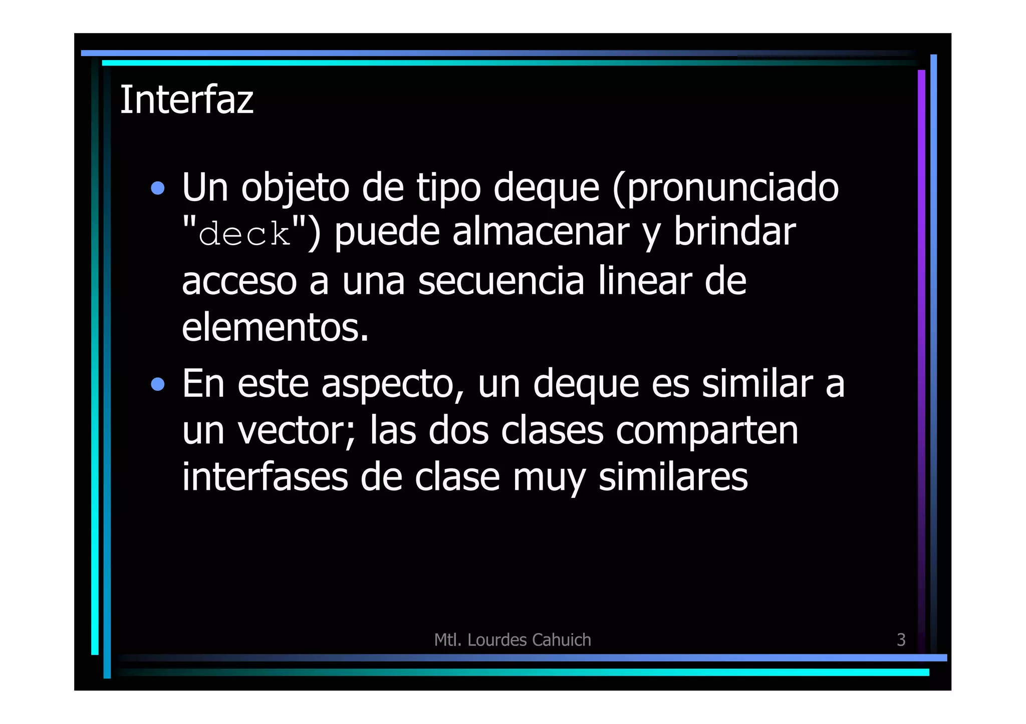 7 Stl Y Los Contenedores Basicos 3 Parte