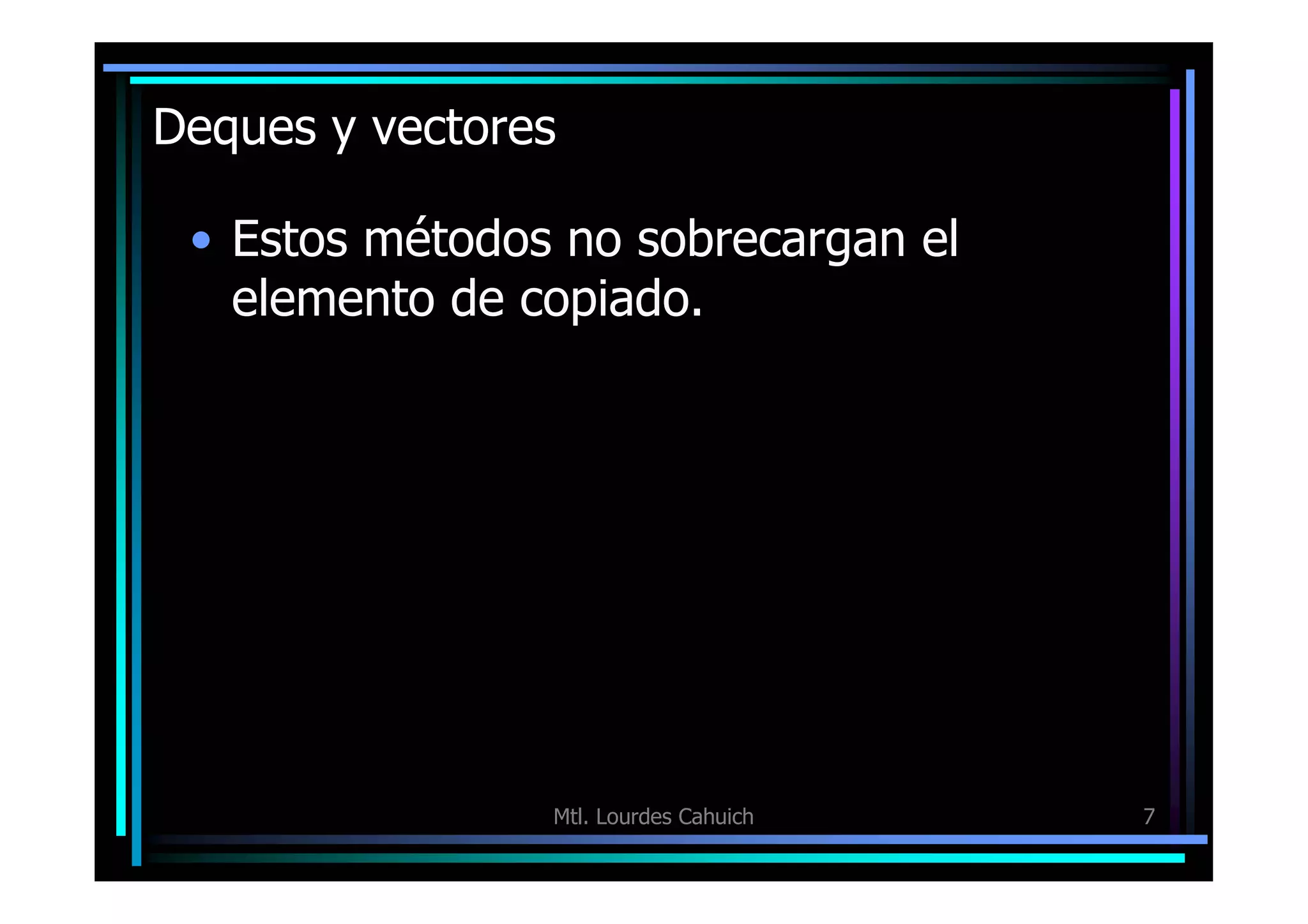7 Stl Y Los Contenedores Basicos 3 Parte