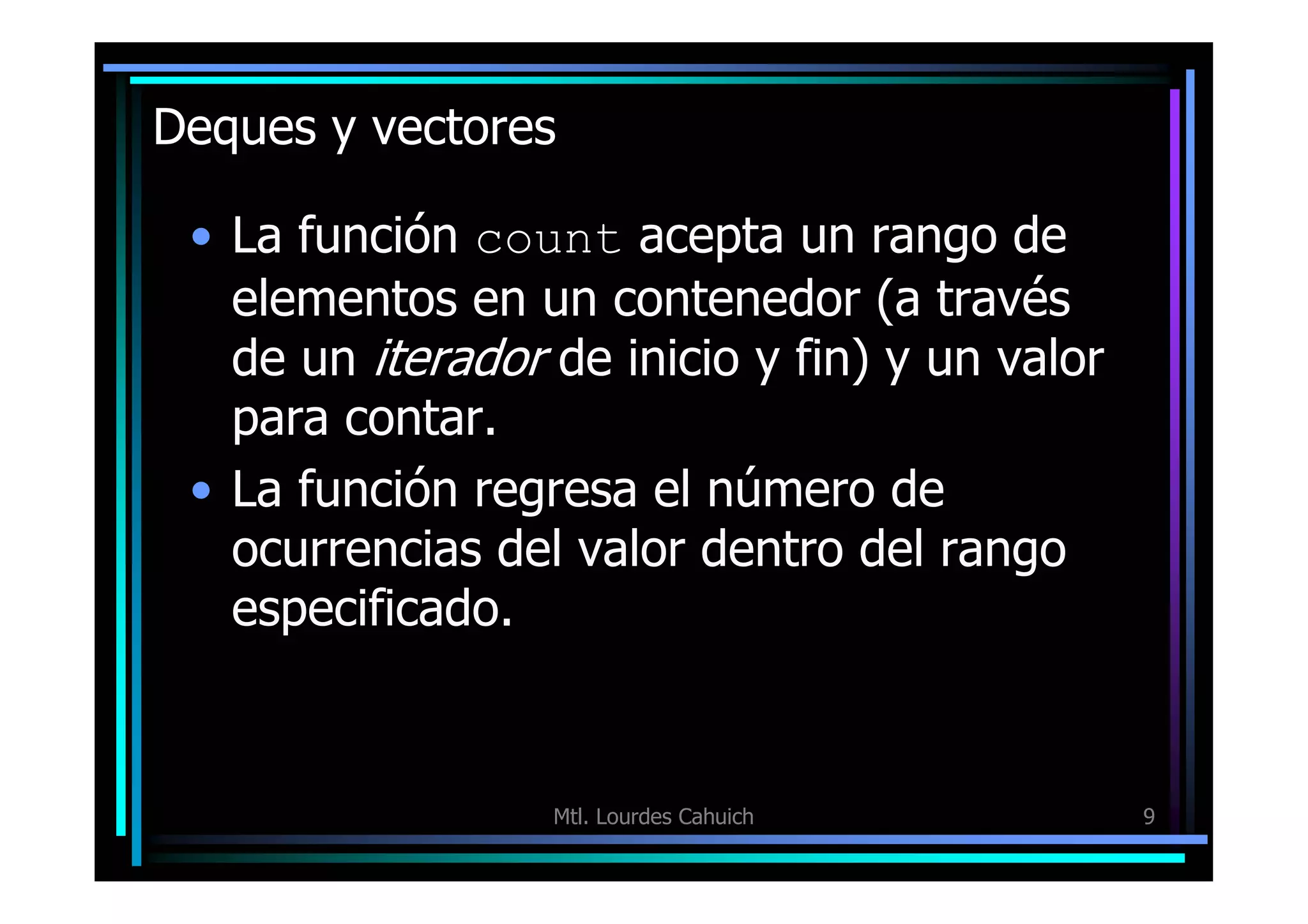 7 Stl Y Los Contenedores Basicos 3 Parte