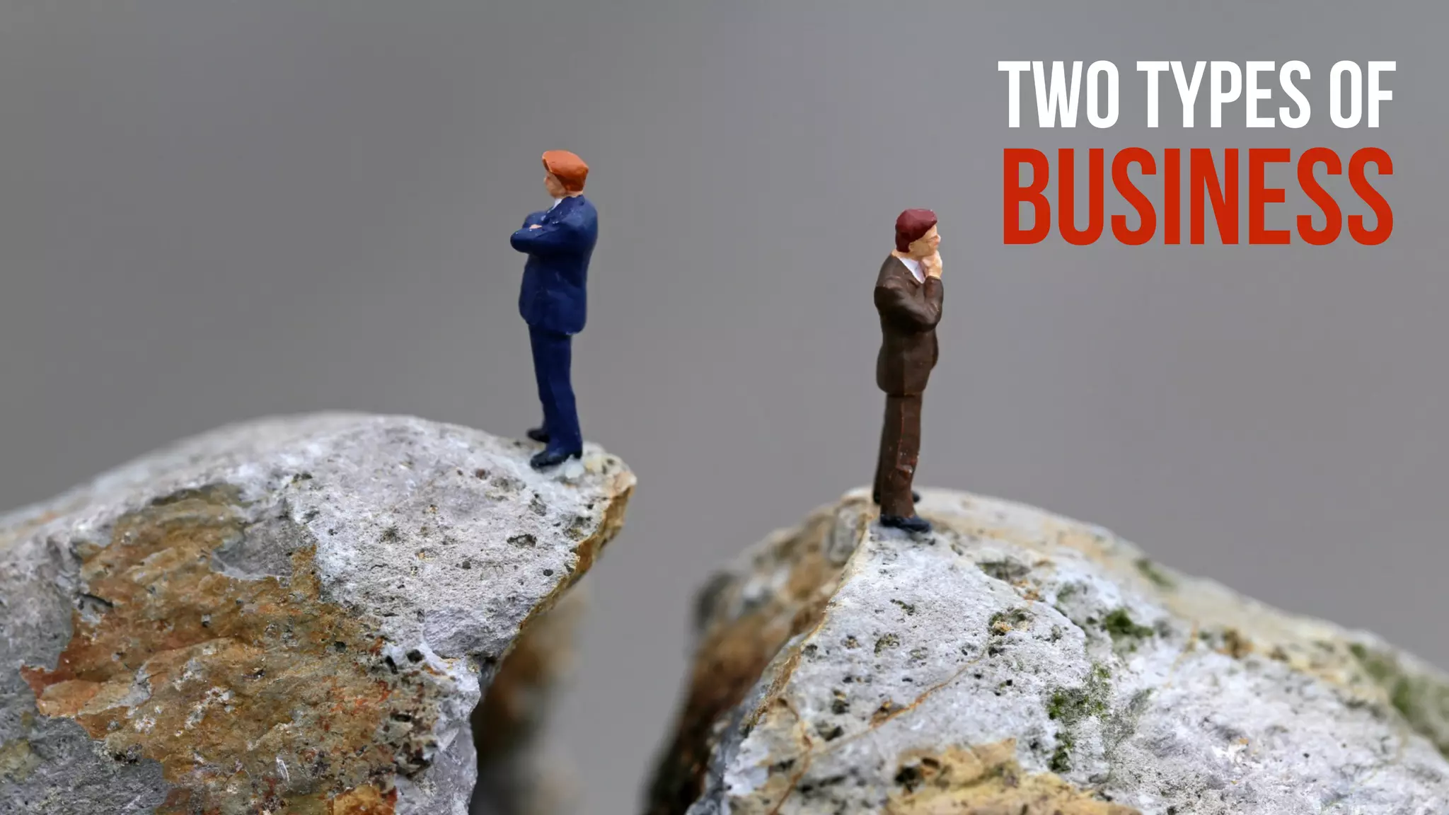 TWO TYPES OF
BUSINESS
 