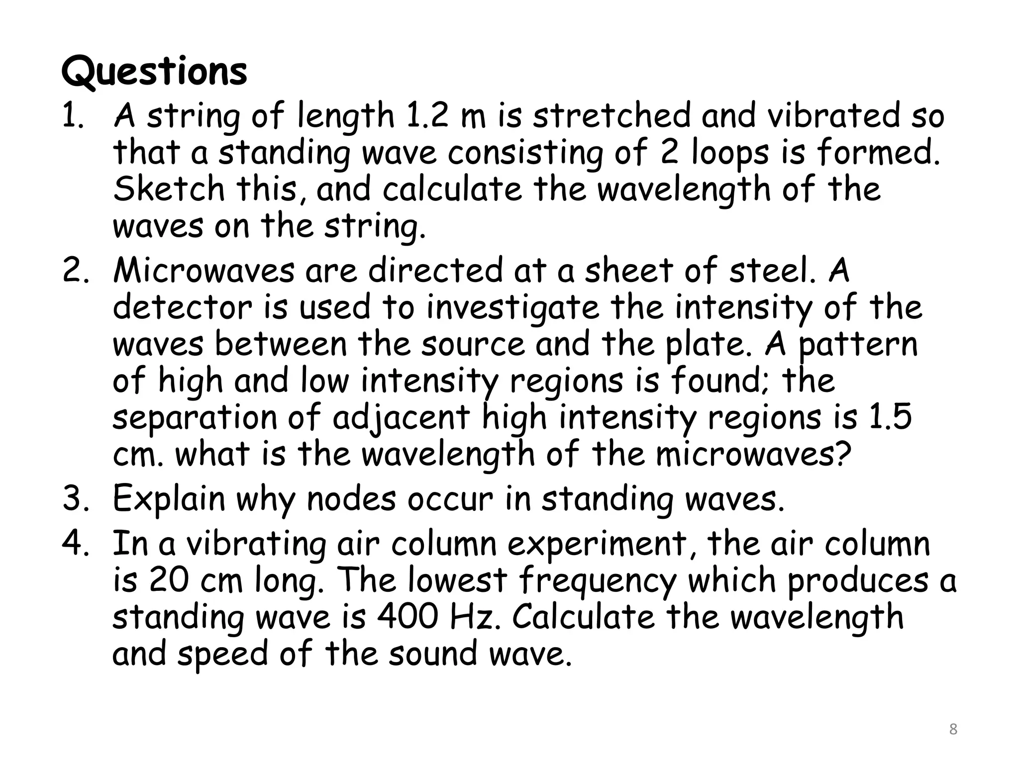 7 superposition and standing waves | PPTX