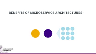 BENEFITS OF MICROSERVICE ARCHITECTURES
 