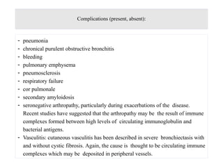Pneumosclerosis Syndrome of pathological bronchial dilation.pptx