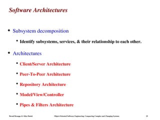 OO Software System Design & Architecture | PPT
