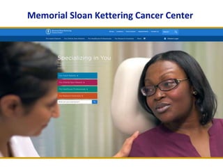 6 Tarea.pp
Memorial Sloan Kettering Cancer Center
 