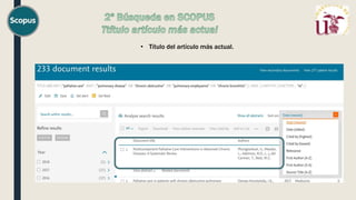 • Título del artículo más actual.
 