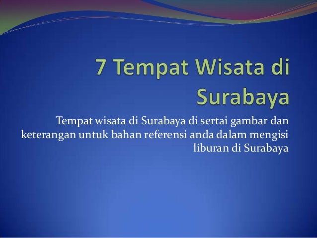 Gambar Tempat Wisata Dan Keterangan