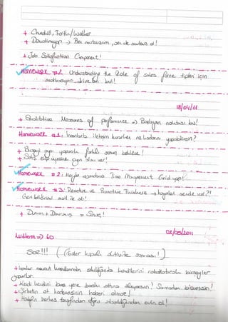 Sales Management Ders Notları