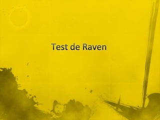 Test de Raven 