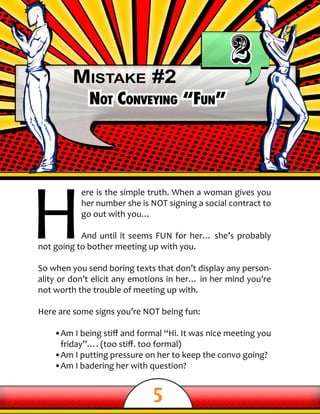 7 Texting Mistakes - FREE GUIDE | PDF