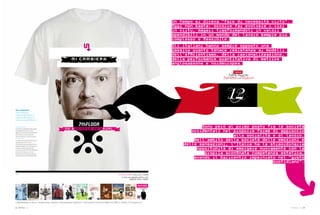 7thFloor
7thFLOOR
Yellow Pages for
Innovators and Explorers
Per contattarci:
www.7thfloor.it
redazione@7thfloor.it
pubblicita@7thfloor.it
distribuzione@7thfloor.it
Una definizione
Il termine marketing prende origine
dall'inglese market, cui viene
aggiunta la desinenza del gerundio
per indicare la partecipazione
attiva, l'azione sul mercato stesso.
Una citazione
In media una nuova società ha una
speranza di vita di 20 anni.
Un’azienda muore quando non è in
grado di adeguarsi ai cambiamenti,
o quando viene acquistata da
un’altra società o incontra difficoltà
finanziarie inattese e così via.
Tuttavia, alcune aziende esistono
da centinaia di anni. (Philip Kotler)
1. Multidentità 2. Culture 3. Condivisione 4. Passioni 5. Nomadismo 6. Estetiche 7. Innovazione 8. Consumi 9. Web 2.0 10. BRIC 11. Design 12. Enterprise 2.0
LE COSE CHE ABBIAMO DETTO E CHE
ABBIAMO FATTO, FINORA
Estetiche e Design
Dal Salone del Mobile
ai nuovi format interattivi
Real Trends 2007
free business magazine
for free spirits
Francesco Morace
«i Segnali della Strada
come fonte principale
di ispirazione»
Co-Work
Casa o ufficio?
La terza via
Rubriche
Capitalismo 2.0
Guerrilla Marketing
Second Business
Blog Design
Business TV
Jean Baudrillard
All’ombra dei simulacri
free business magazine for free spirits
share your vision for the future
CORPORATE PARADISE MIND BUILDERS MOBILE CONTENT
FREELANCE BUSINESS WRITING SPIRITUALITY HOMO LUDENS
BRANDTV STORYTELLING CLOUDCOMPUTING
EXTRA CINEMA VIRTUAL WORDS SINGULARITY
Il Design ci Salverà! Ma come?
Rinascimento 2.0
Mi dicono che sono al centro
di tutte le strategie!
////////BRANDBRAND////BRAND////////BRAND//// XX
NEWNEWXXSMALLSMALL
XXTHINGSTHINGSXX
ININXXDESIGNDESIGN
+ART+ART////////
+MOGGRIDGE+MOGGRIDGE
+NORMAN+NORMAN
+BRAZIL!BRAZIL!
TAG
(questa rivista>< mi cambierá >(questa rivista>< mi cambierá >(questa rivista>
<la vita ><la vita >
< mi cambierá >
<la vita >
< mi cambierá >(questa rivista>
O7thFLOOR Sono però al primo posto fra le società
occidentali nel proporre forme di approccio
alla socialità e al lavoro.
Nell'ambito della società delle emozioni e
delle sensazioni, l'Italia ha la straordinaria
opportunità di emergere nuovamente con la
propria sconﬁnata competenza estetica,
avendo il baricentro imperniato nel "gusto
quotidiano".
Un tempo si diceva "fare di necessità virtù".
Oggi non basta: occorre far evolvere i vizi
in virtù, magari trasformandoli in valori
spendibili in un mondo del lavoro sempre più
complesso e ﬂessibile.
Gli italiani hanno sempre opposto una
passiva quanto tenace resistenza ai modelli
dell'efﬁcientismo, della razionalizzazione,
della performance quantitativa di matrice
anglosassone e nordeuropea.
<no business as usual >
)
<12 >
 