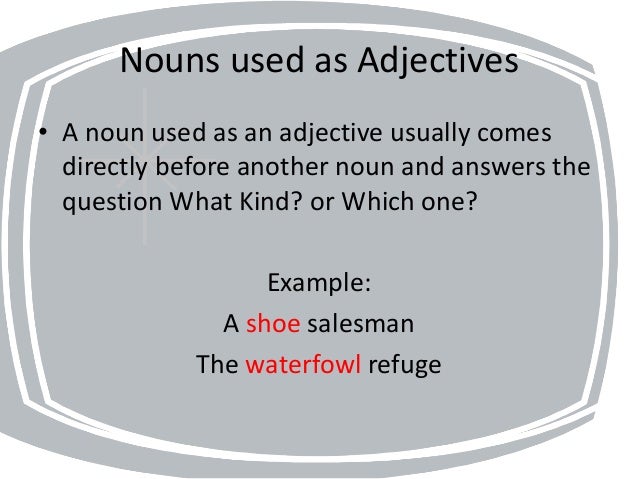 7th grade adjectives