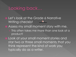 7th grade Narrative Writing | PPTX