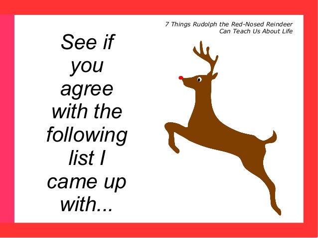 reindeer list