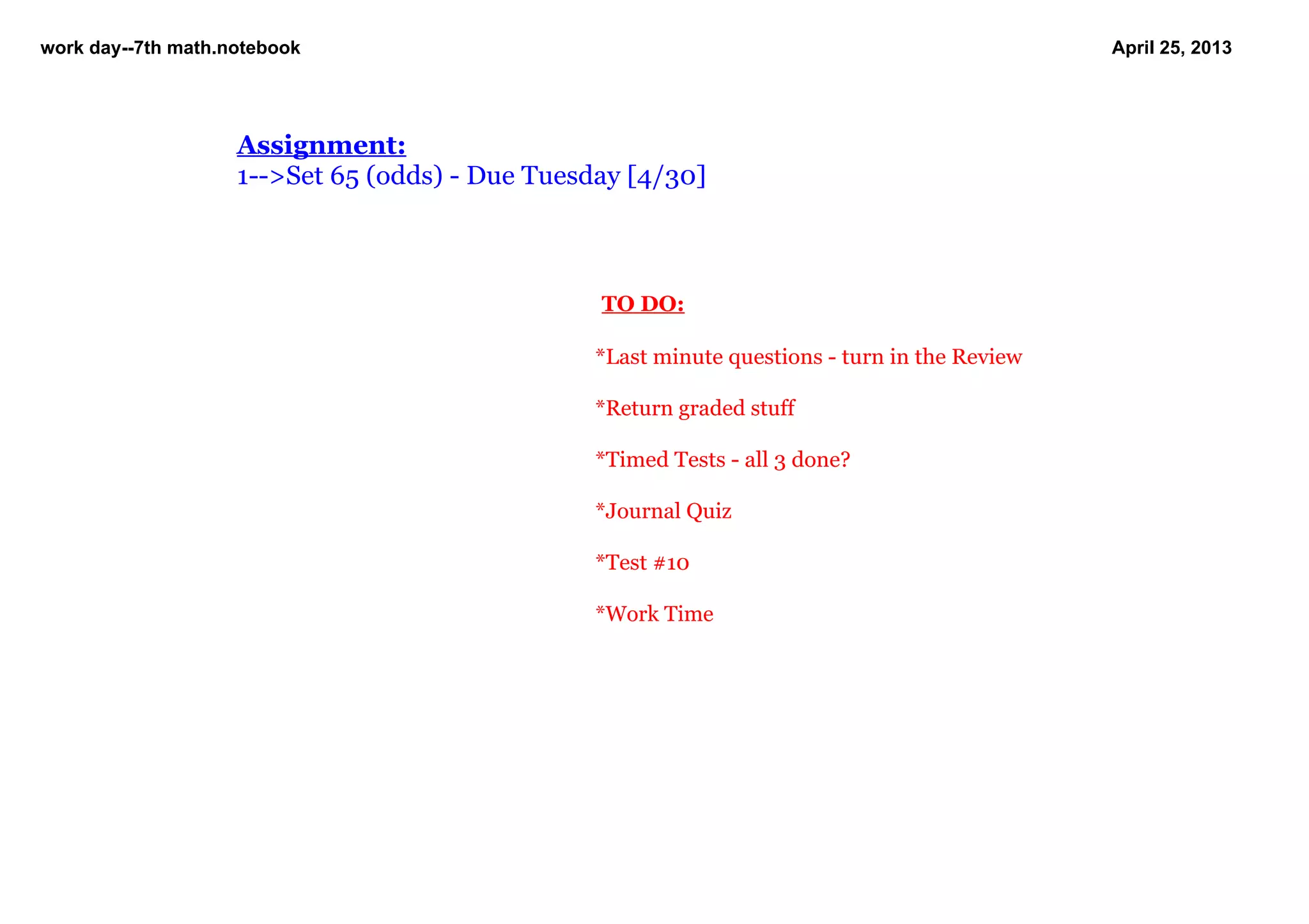 7th math c2 -april 26 | PDF