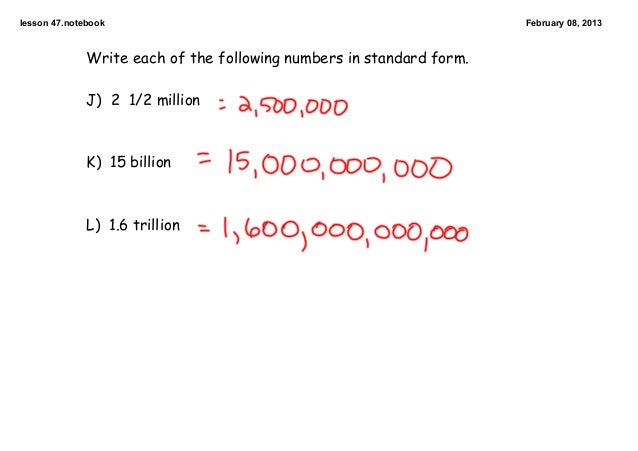 7th math c2 l47 feb8 1 billion in standard form