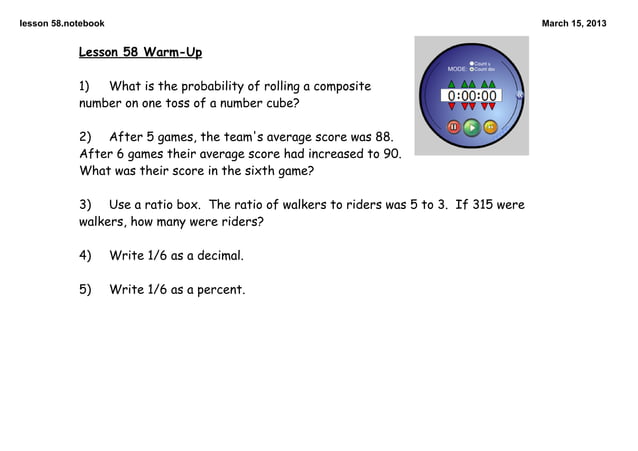 7th math c2 -l58--march15 | PPT