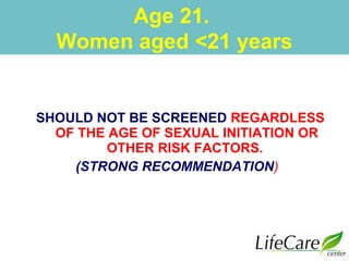 Evidence Based Guide of Screening for Prevention of Cervical Cancer | PPT