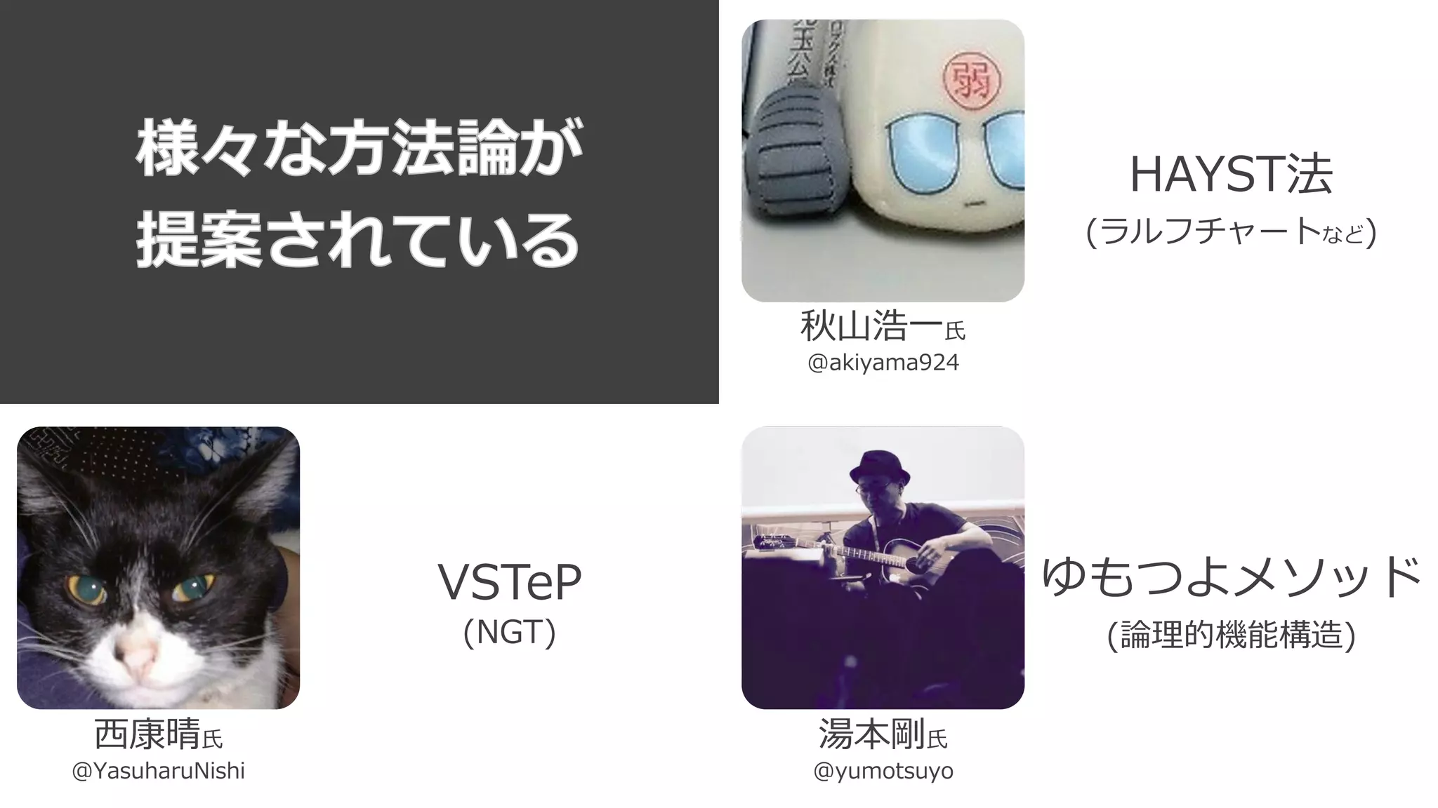 方法論化することのメリット③
形式知となるため
組織に展開し易い
http://jp.freeimages.com/photo/arrows-abstract-3-1157246
 