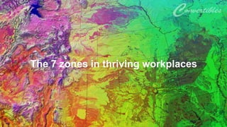 The 7 zones in thriving workplaces

 