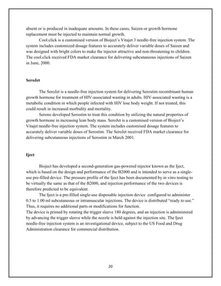 Needle free Injection-main project(7th sem) | PDF