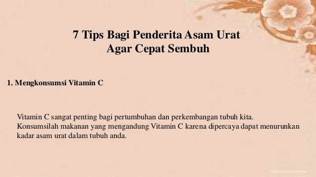 7 tips bagi penderita asam urat agar cepat sembuh - klinik 