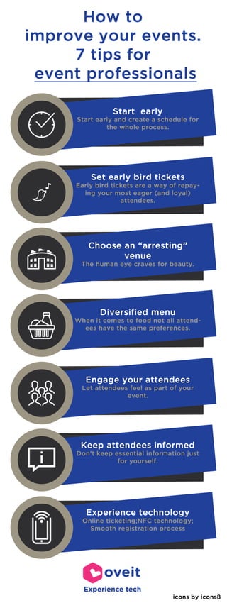 7 tips for better events