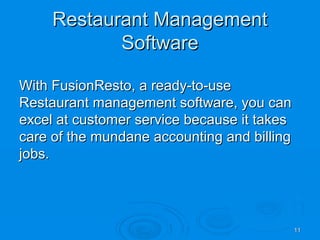 7 tips for running a successful restaurant | PPT