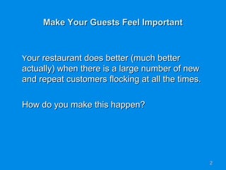 7 tips for running a successful restaurant | PPT