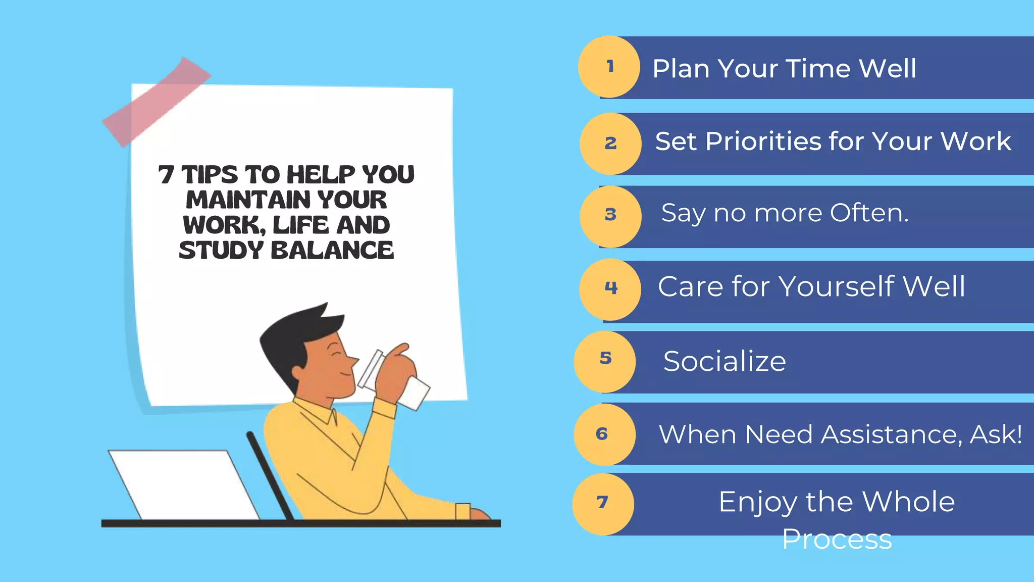 7 Tips Help You to Balance Study, Work and Personal Life | PPTX