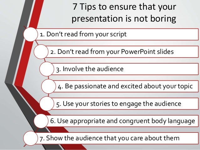 how to make powerpoint presentation not boring