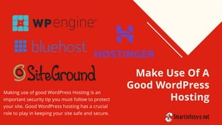 7 tips to make word press website secure in 2021