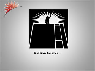 A vision for you…
 