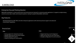 Leading Load & Performance Testing Tools in 2025 | PPTX