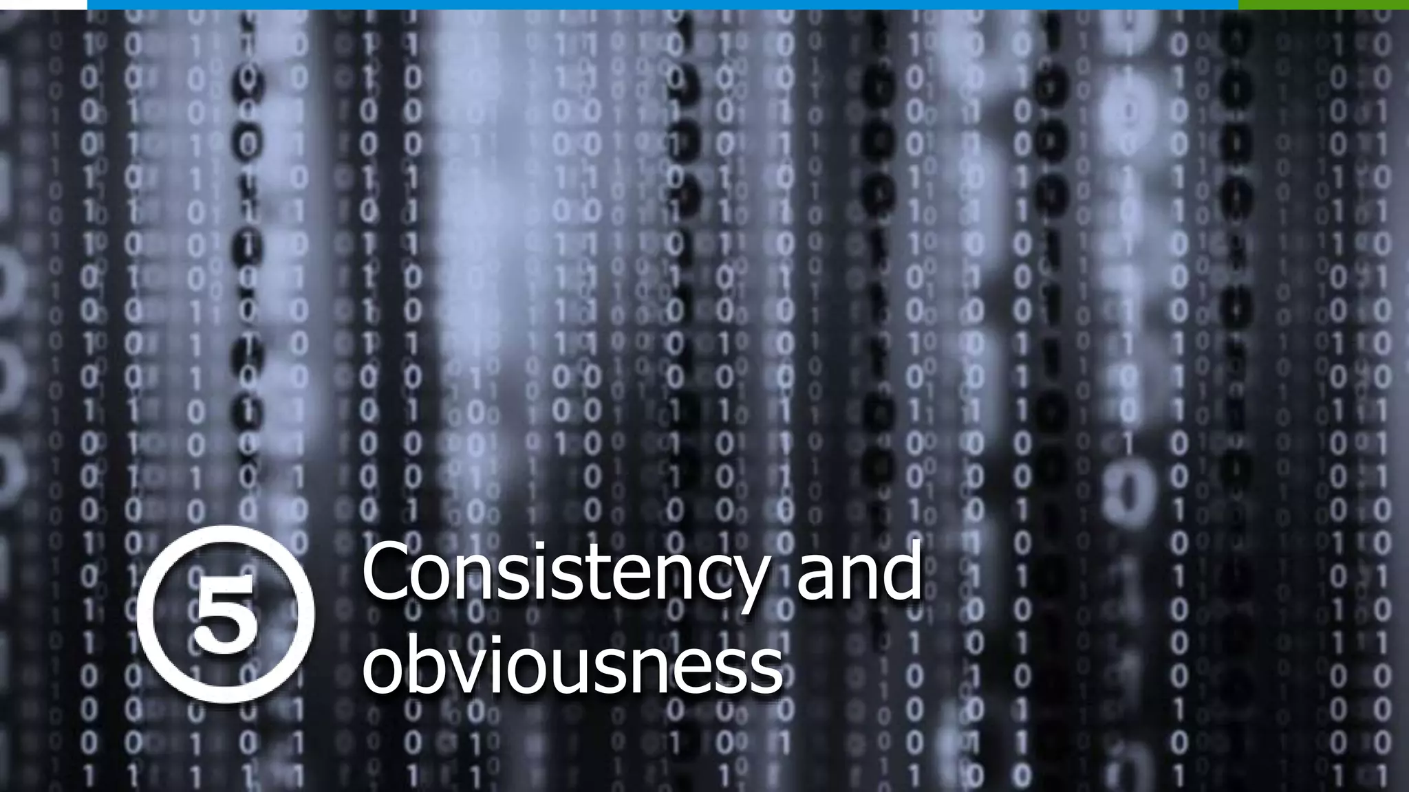 @scribesoft
CONFIDENTIAL | © 2015 Scribe Software Corporation. All rights reserved. 9
Consistency and
obviousness
 