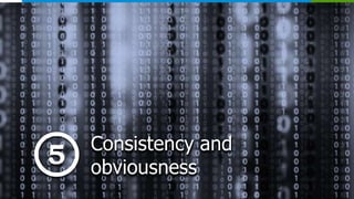 @scribesoft
CONFIDENTIAL | © 2015 Scribe Software Corporation. All rights reserved. 9
Consistency and
obviousness
 
