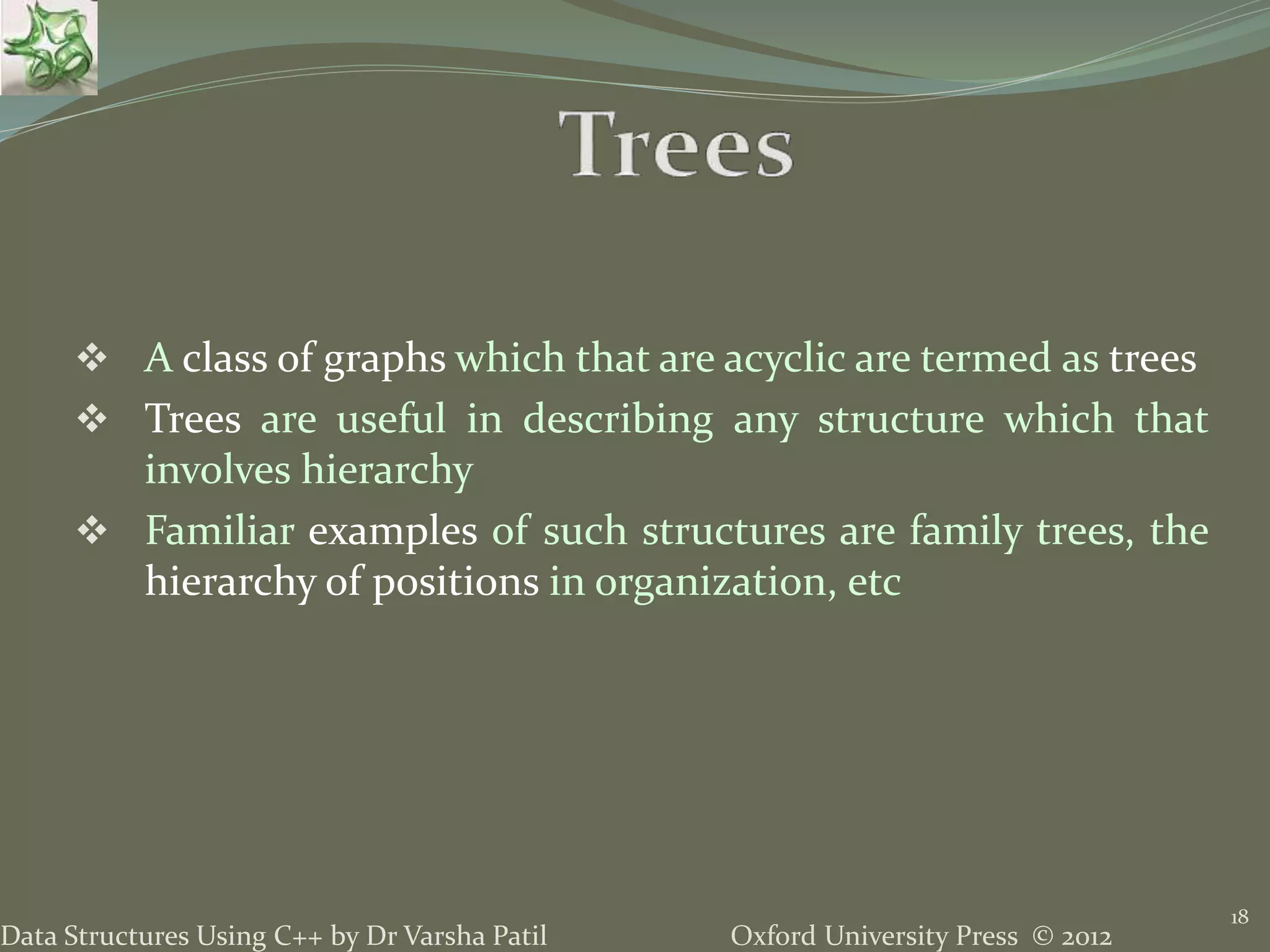 7. Tree - Data Structures using C++ by Varsha Patil | PPTX | Computing ...