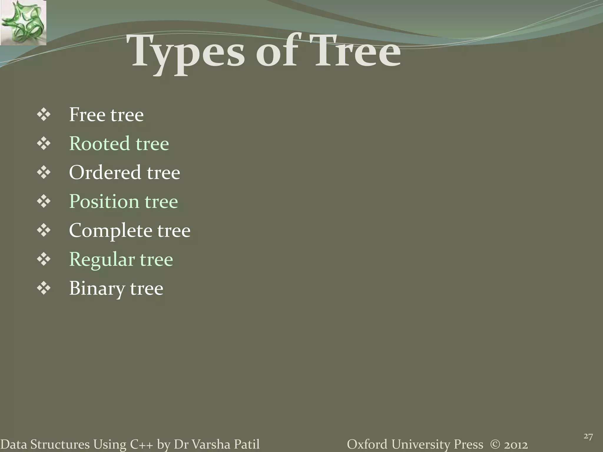 7. Tree - Data Structures using C++ by Varsha Patil | PPTX | Computing ...
