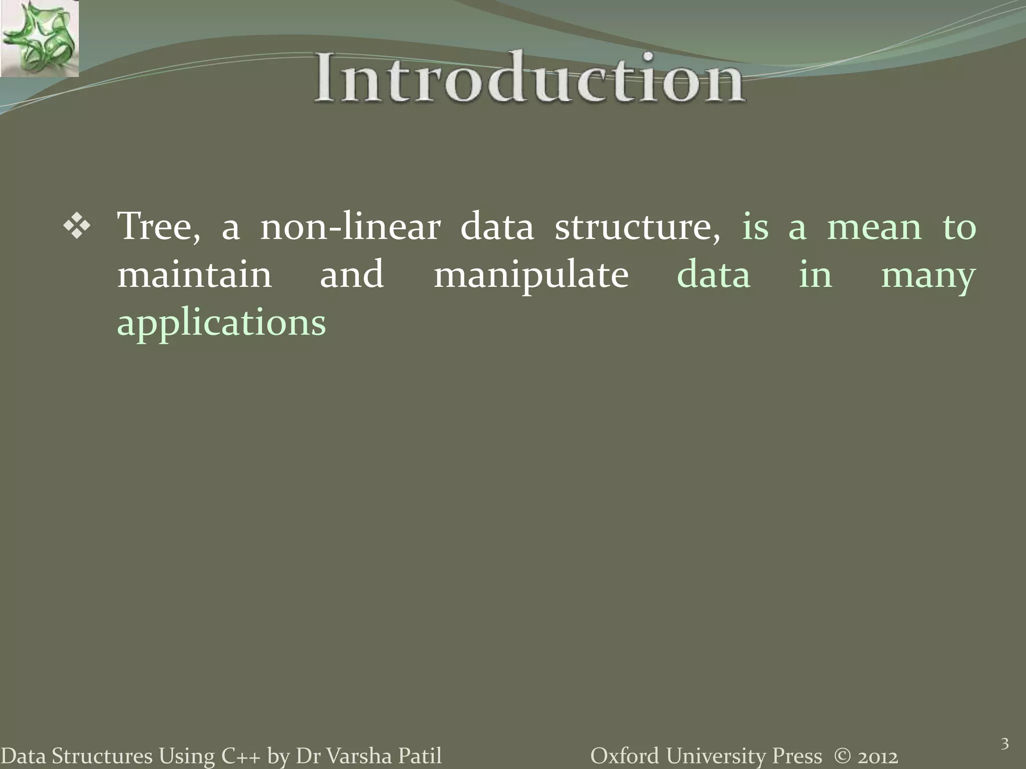 7. Tree - Data Structures using C++ by Varsha Patil | PPTX | Computing ...