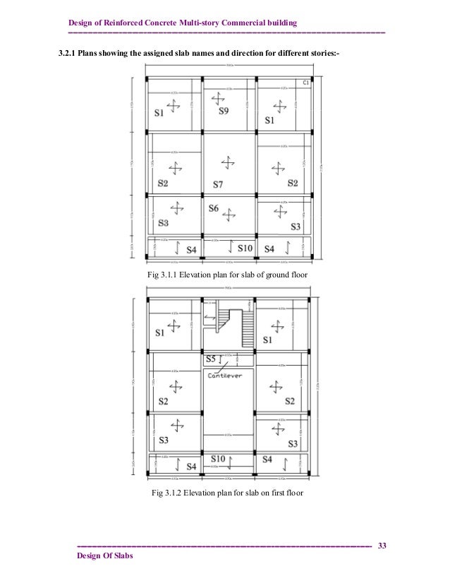 Design and analysis of reinforced concrete multistory commercial buil… Design and analysis of reinforced concrete multistory commercial buil…