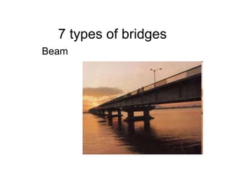 7 types of bridges | PPT