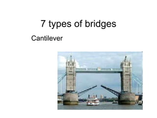 7 types of bridges | PPT