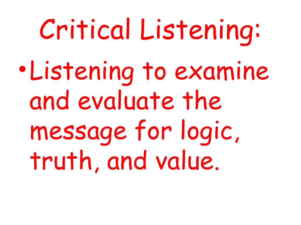 listening definition listening definition