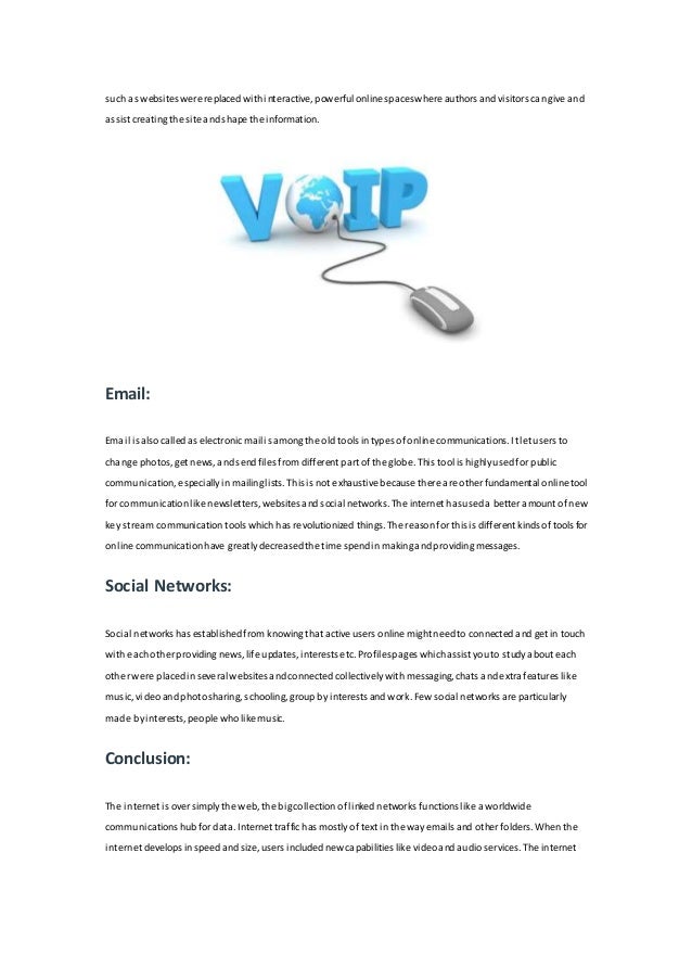 7 Types Of Online Communication