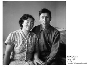 OHARA, Haruo
Haruo e Kô
c. 1954
Catálogo de fotografias IMS
 