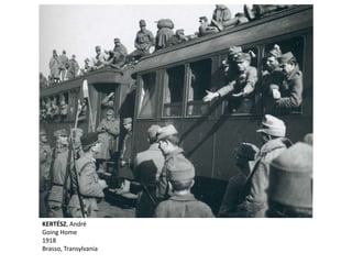 KERTÉSZ, André
Going Home
1918
Brasso, Transylvania
 